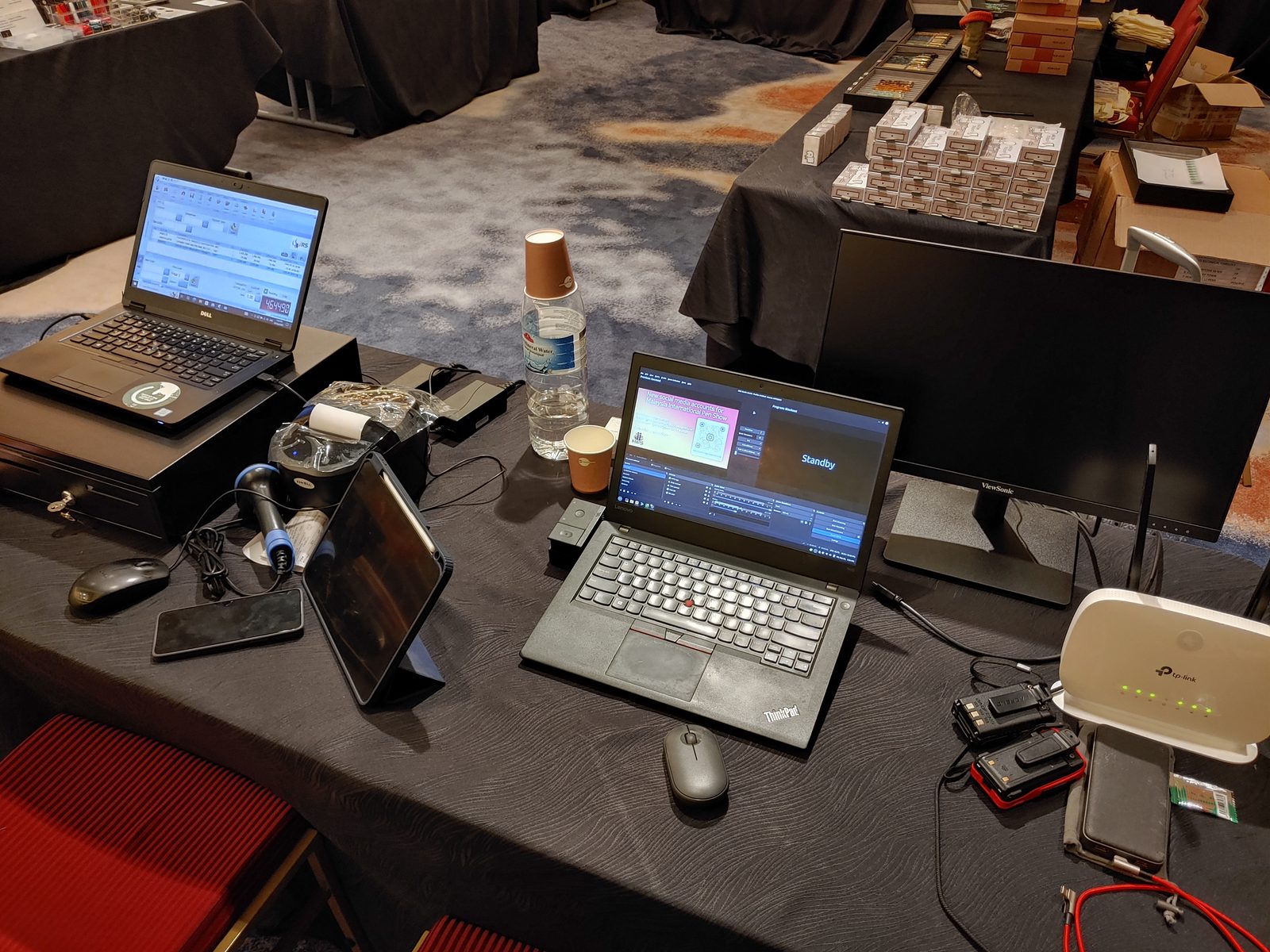 Event control desk